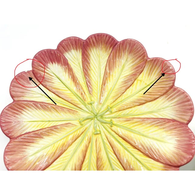 Mottahedeh Vintage Mottahedeh Milestone Tulip Desert Plates - Set of 4 For Sale - Image 4 of 6