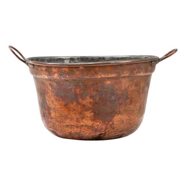 19th Century Belgian Copper Pot For Sale