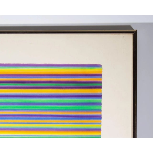 1973 Airbrush on Paper Painting by Steve Redman For Sale In Indianapolis - Image 6 of 7