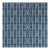 Sanderson Safar Fabric in Indigo/Multi - a sample For Sale