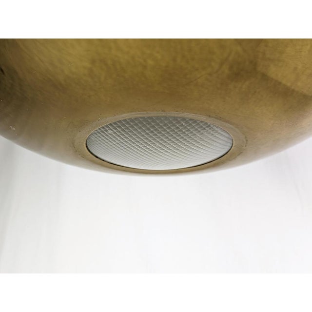 Brass and Optical Glass Nictea Pendant Lamp by Tobia and Afra Scarpa for Flos, 1971 For Sale - Image 11 of 18