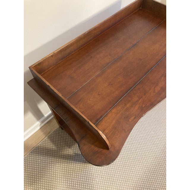 1990s 1990s Early American Style Mount Vernon Butler's Station Table For Sale - Image 5 of 7