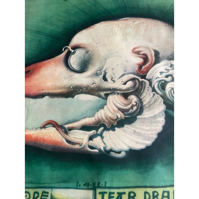 Green Franciszek a.b. Bilberstein-Starowieyski (1930-2009) ,Very Rare, Orginal Poster, 1971 Designed by -Starowieyski, Czerwona Magia For Sale - Image 8 of 9