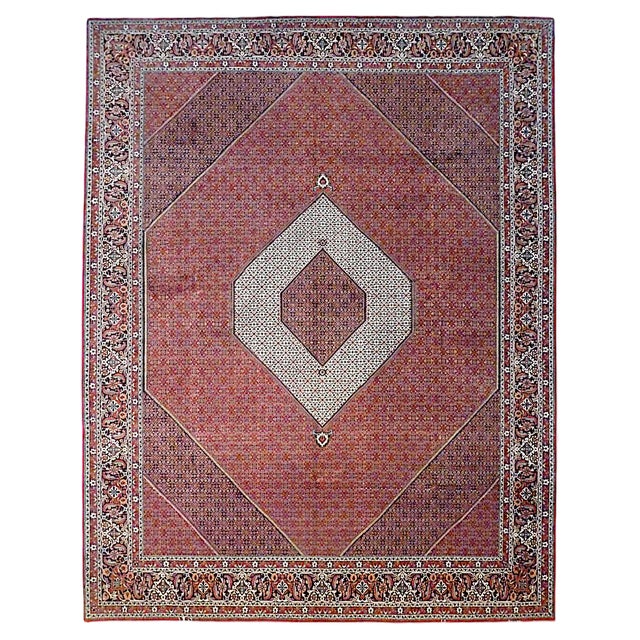 Bidjar Tekab Rug, 1990s For Sale