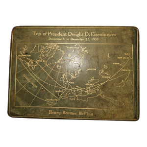 Dwight D. Eisenhower 'Operation Monsoon' Cigarette Box