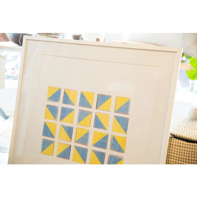 Mid-Century Modern Visuals Geometric Blocks Photograph For Sale - Image 3 of 6