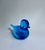 F M Konstglas Solid Blue Art Glass Bird, C. 1970 For Sale In New York - Image 6 of 17