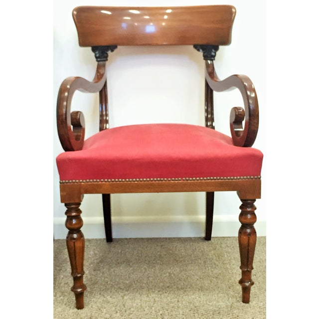 Swedish Empire Armchairs - Pair For Sale - Image 4 of 5
