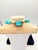 1970s 1970s Hand-Fabricated Sterling and Turquoise Nugget Necklace W/ Mosaic Inlay Clasp For Sale - Image 5 of 16
