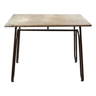 Vintage Outdoor Florist Table, 1950s For Sale