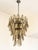 Glass Contemporary Smoked-Fumè “Rondini” Murano Glass Cascade Chandelier For Sale - Image 7 of 9