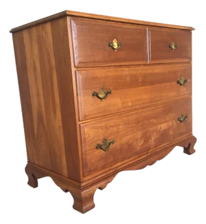Statton Furniture Cherry 3 Drawer Bachelor Chest