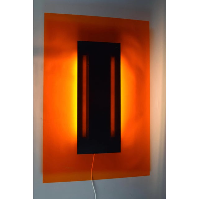 Italian Sculptural Light Panel by Johanna Grawunder, 1980 For Sale - Image 10 of 10