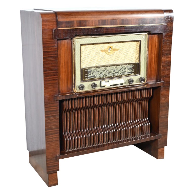 Archiv Produktion アルヒーフ 55CD Vintage Amplix Radio, 1950 | Chairish