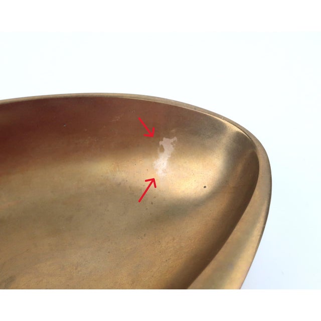 Sculptural Bronze Mid Century Modern Ashtray, c.1960 For Sale - Image 11 of 14