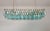 Glass Turquoise and Clear Murano Glass Poliedri Chandelier by Carlo Scarpa For Sale - Image 7 of 18