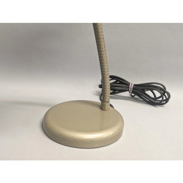 Vintage Gooseneck Desk Lamp For Sale - Image 10 of 10