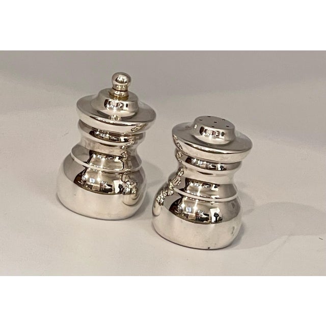 Two-Piece Tiffany &amp; Co. Sterling Silver Salt &amp; Pepper Set 174 Gm Very Exclusive A Tiffany &amp; Co maker's...