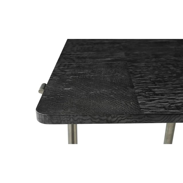 2020s Mid Century Writing Table - Silent Black For Sale - Image 5 of 7