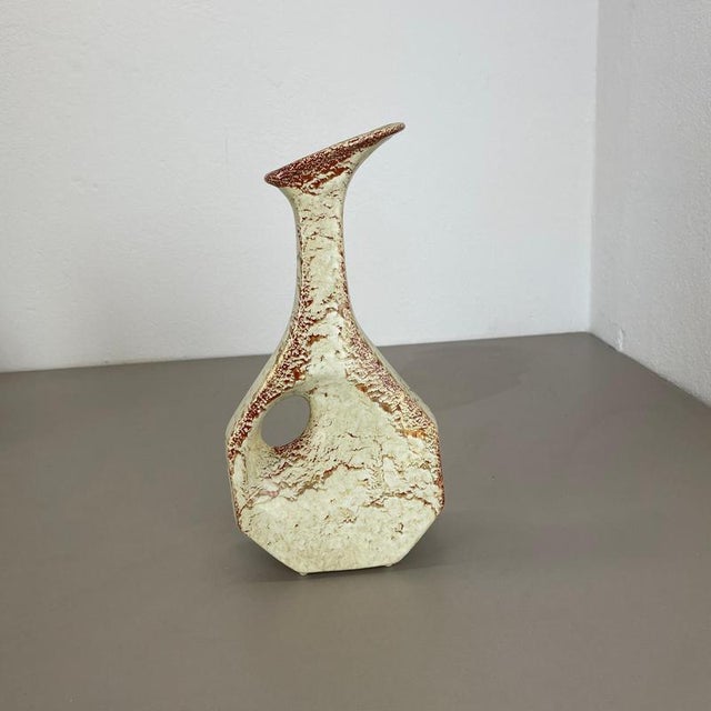 Article: Ceramic vase Producer: Bertoncello Ceramics, Schiavon, Italy Decade: 1970s This original vintage Studio Pottery...