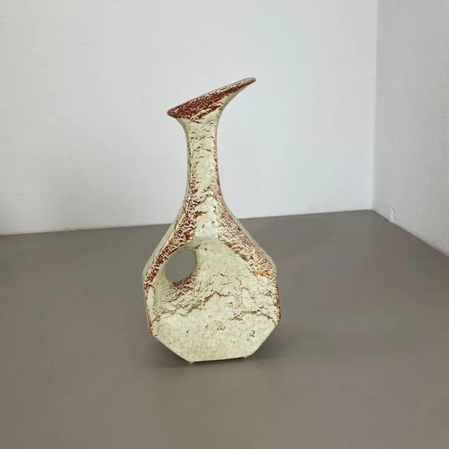 Article: Ceramic vase Producer: Bertoncello Ceramics, Schiavon, Italy Decade: 1970s This original vintage Studio Pottery...