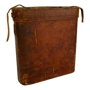 Vintage Abercrombie and Fitch Leather Lunch Box