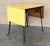 20th Century Yellow Formica Children's School Desk With Two Leaves For Sale - Image 11 of 12