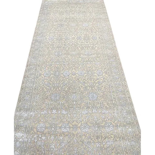 2020s Handwoven Persian Tabriz Style Area Rug 4’1″ X 9’6″ For Sale - Image 5 of 10