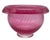 Mid 20th Century Mid Century Modern Planned Bubble Cranberry Glass Centerpiece Bowl or Vase For Sale - Image 5 of 5