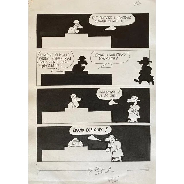 China Drawing is an original drawing in china ink realized by Alfredo Chiappori (17/05/1977). The artwork is in very good...