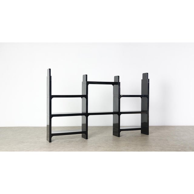 Bonasco Milano Modular Shelf by Olaf Von Bohr for Kartell, 1970, in Very Good conditions. Designed 1970 to 1979 This piece...
