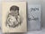 1940s Original Signed Graphite Illustration of Child Embracing Terrier Dog, 10.5 × 8.5 In. For Sale In Atlanta - Image 6 of 6