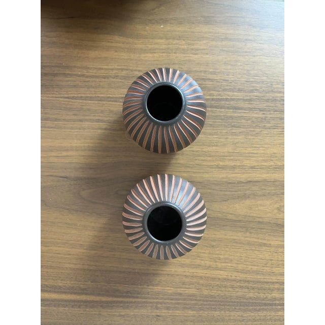 Kerbschnitt Vases from Worms, 1960s, Set of 2 For Sale - Image 13 of 18