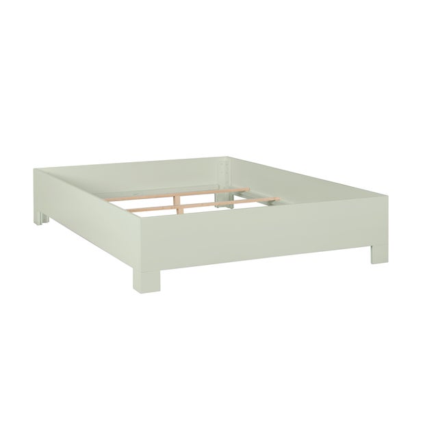 Finn Standard Bed King - Celery Green For Sale - Image 10 of 12