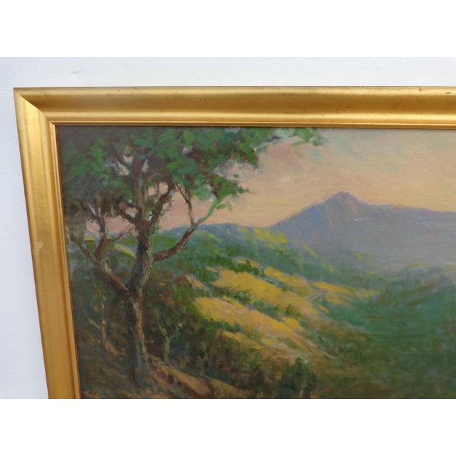 Traditional View of Mt Shasta Painting Attributed to Mihran Kevork Serailian For Sale In Houston - Image 6 of 8