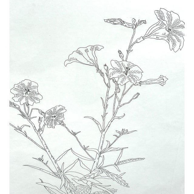 ED BAYNARD (American, 1940-2016) Flowers, Flowers in a Vase, Etching. 1979/1980, Hand signed, dated l.r., Hand numbered...