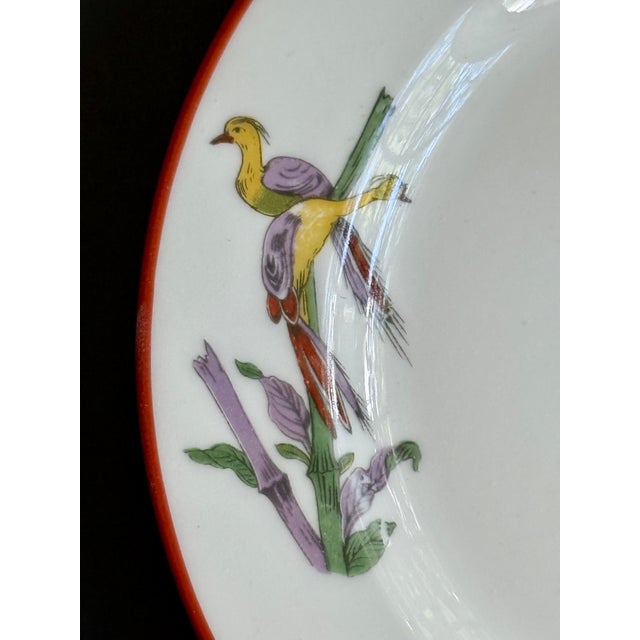 Chinoiserie Jean Pouyat Limoges Luncheon or Salad Plates, Set of 8 For Sale In New York - Image 6 of 8