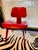 Red Vintage Eames Molded Plywood Dining Chairs, Dcw, Set of 2, Charles & Ray Eames, 2006, Pre-Catalyzed Lacquer For Sale - Image 8 of 12