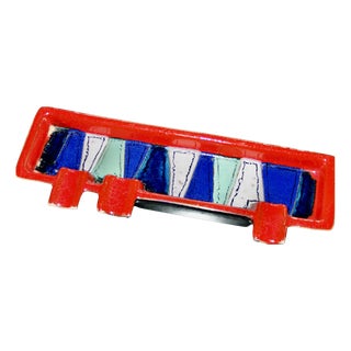 Large Perignem Amphora Belgium 1970 Trinket Tray/Ashtray For Sale