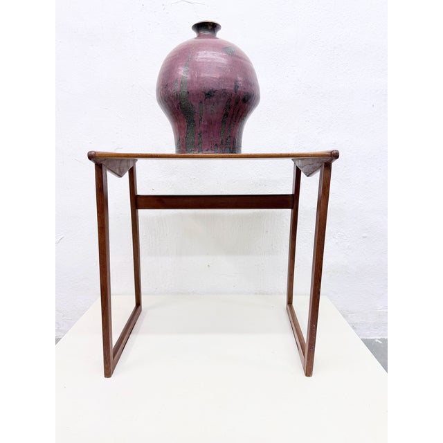 1970s Studio Ceramics Vase by Elke & Elmar Kubicek, 1960s For Sale - Image 5 of 14