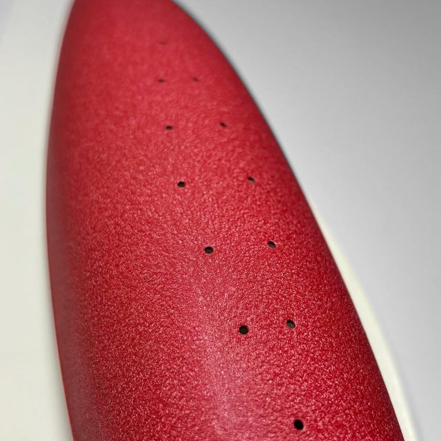 Red Modernist Model 8787 Wall Lamps from Böhlmarks, Sweden, 1950s, Set of 2 For Sale - Image 8 of 11
