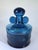 Vintage Blue Glass Lidded Jars by Bertil Vallien for Boda, 1960s, Set of 2 For Sale - Image 11 of 18