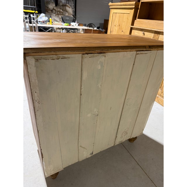 Antique Pine Two Over Three Drawers - Chest of Drawers From England For Sale - Image 17 of 18