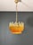 Fantastic vintage chandelier made by 107 murano crystal prism quadriedri in a painted gold metal frame. The glasses:...