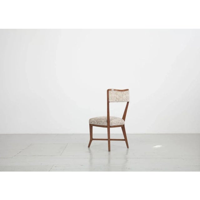 Cherry Wood Dining Chairs by Melchiorre Bega for Bega Bologna , 1950s, Set of 6 For Sale - Image 17 of 18