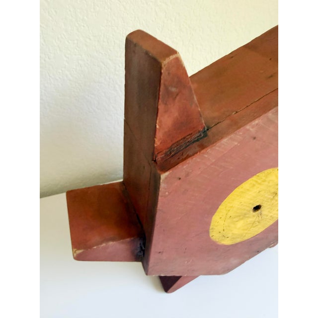 Large Antique Industrial Wooden Gear Molds, a Pair, Late 19th Century For Sale - Image 12 of 13