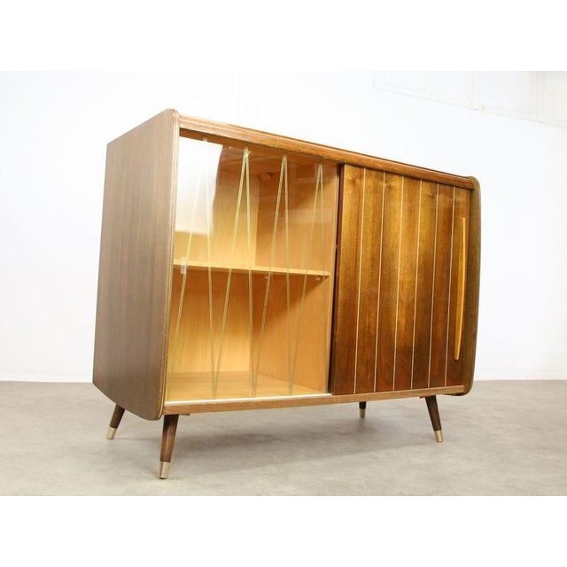 Mid-Century Modern Turntable & LP Sideboard, 1960s | Chairish