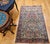 Early 20th Century Persian Kerman Lavar Rug, Hand-Knotted Wool, Allover Floral Pattern, Ivory & Green, 3x5 For Sale - Image 4 of 13