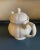 1990s Johnson Brothers Tea Pot in Old English White Pattern For Sale In Atlanta - Image 6 of 10