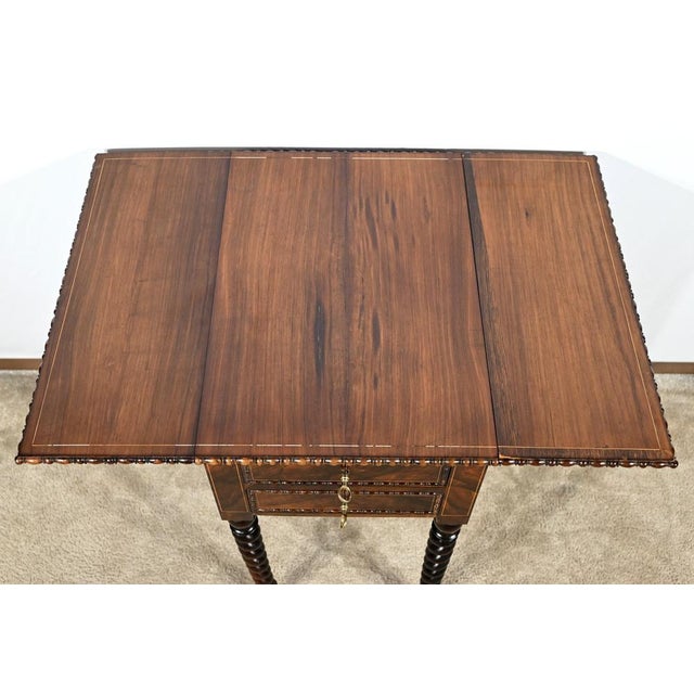 Small Restauration Living Room Table, Early 19th Century For Sale - Image 5 of 18